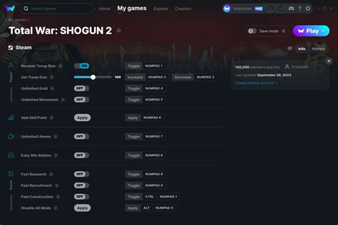 Total War Battles: Shogun Cheats for PC .